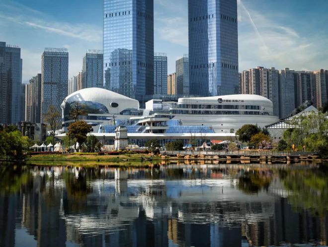 新地标来了！西南最大“海豚”建筑即将亮相(图4)