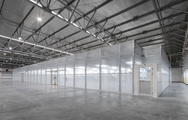 厂房装修设计施工厂房办公装修办公楼工业(图1)