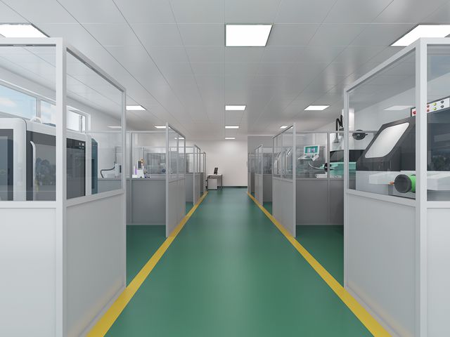 厂房装修设计施工厂房办公装修办公楼工业(图2)