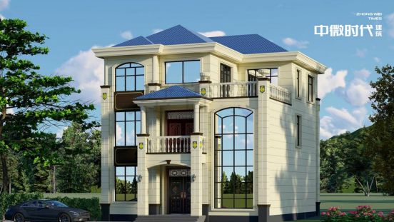 中微时代建筑-专筑农村自建房10余年(图1)