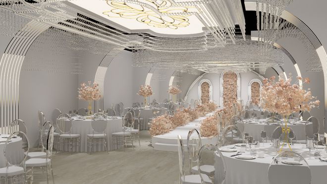 总建筑面积8000平方米！高品质宴会艺术中心落户大悟！地址就在(图7)