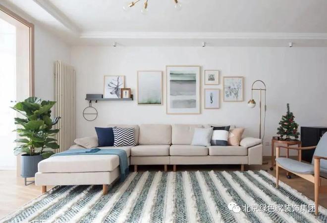 绿色家装饰|124㎡简约风装修把断舍离做到极致!(图3)