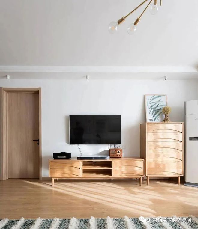 绿色家装饰|124㎡简约风装修把断舍离做到极致!(图4)