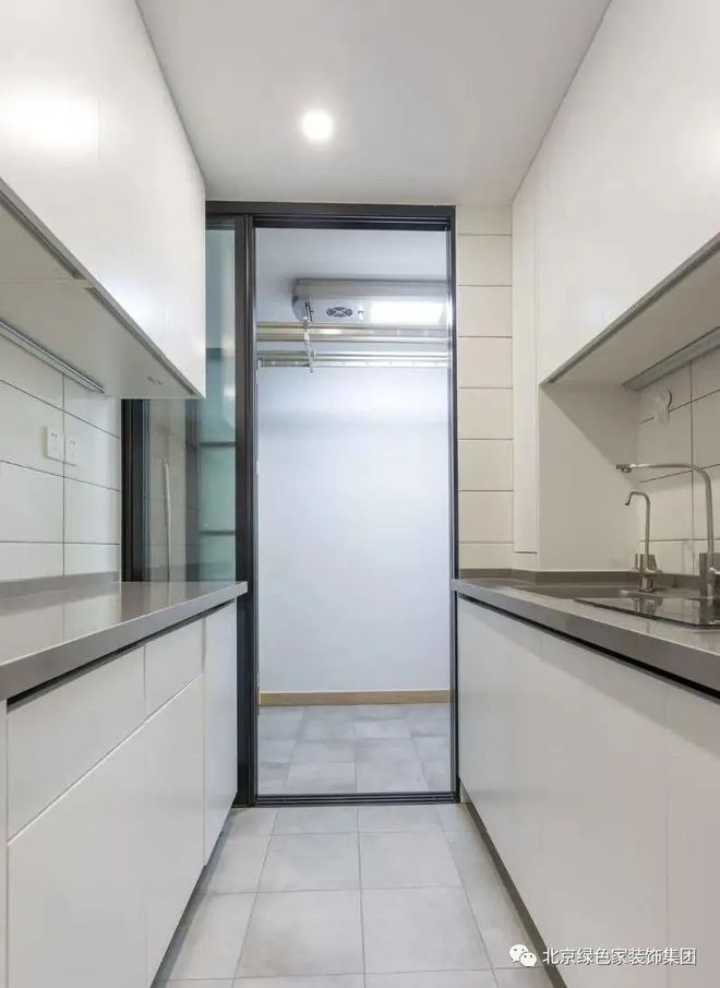 绿色家装饰|124㎡简约风装修把断舍离做到极致!(图7)