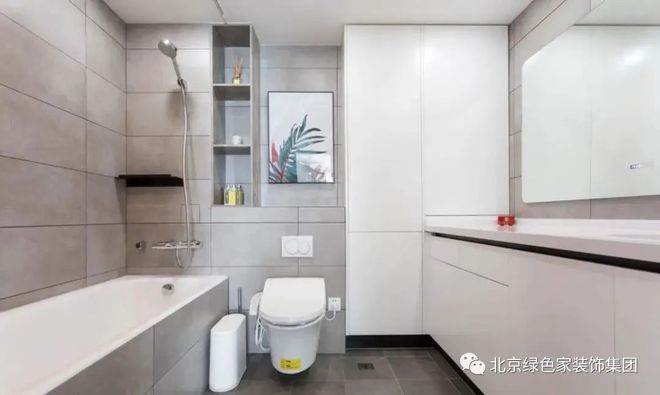 绿色家装饰|124㎡简约风装修把断舍离做到极致!(图11)