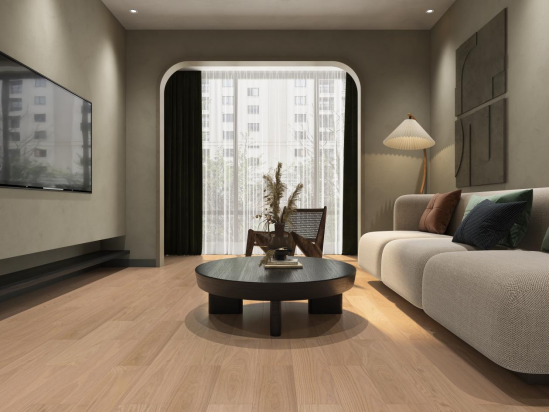 心动了！打造原木风冬日暖居看久盛地板(图1)