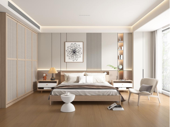 心动了！打造原木风冬日暖居看久盛地板(图3)