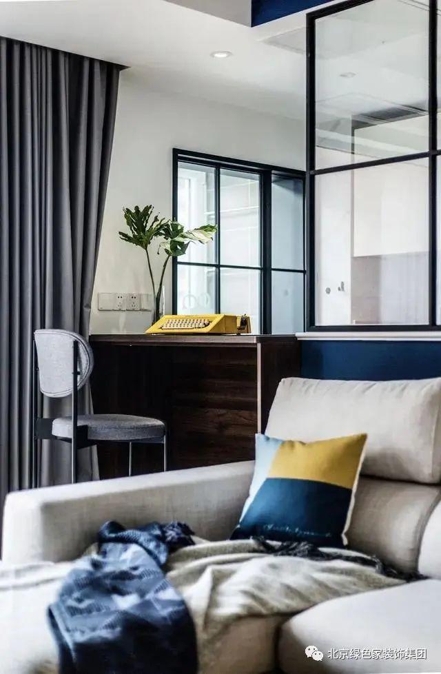 绿色家装饰｜100㎡极致简约装修简洁精致！(图4)