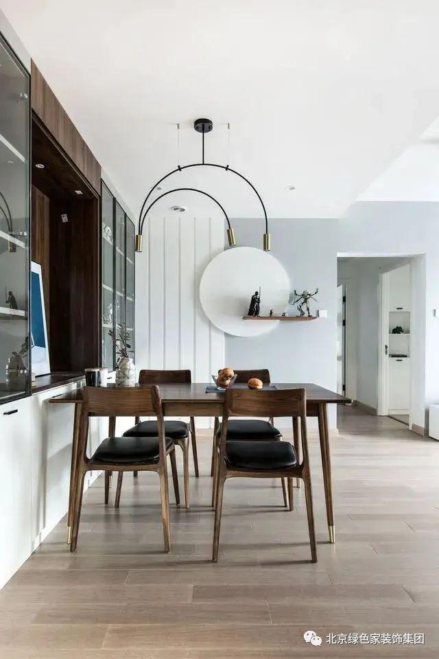 绿色家装饰｜100㎡极致简约装修简洁精致！(图2)