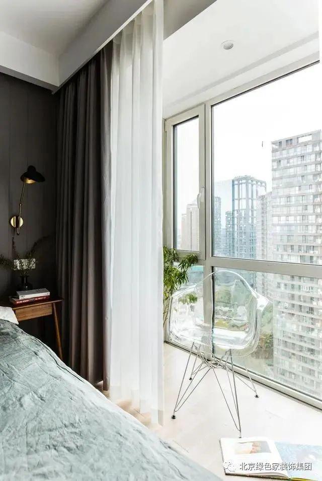 绿色家装饰｜100㎡极致简约装修简洁精致！(图12)