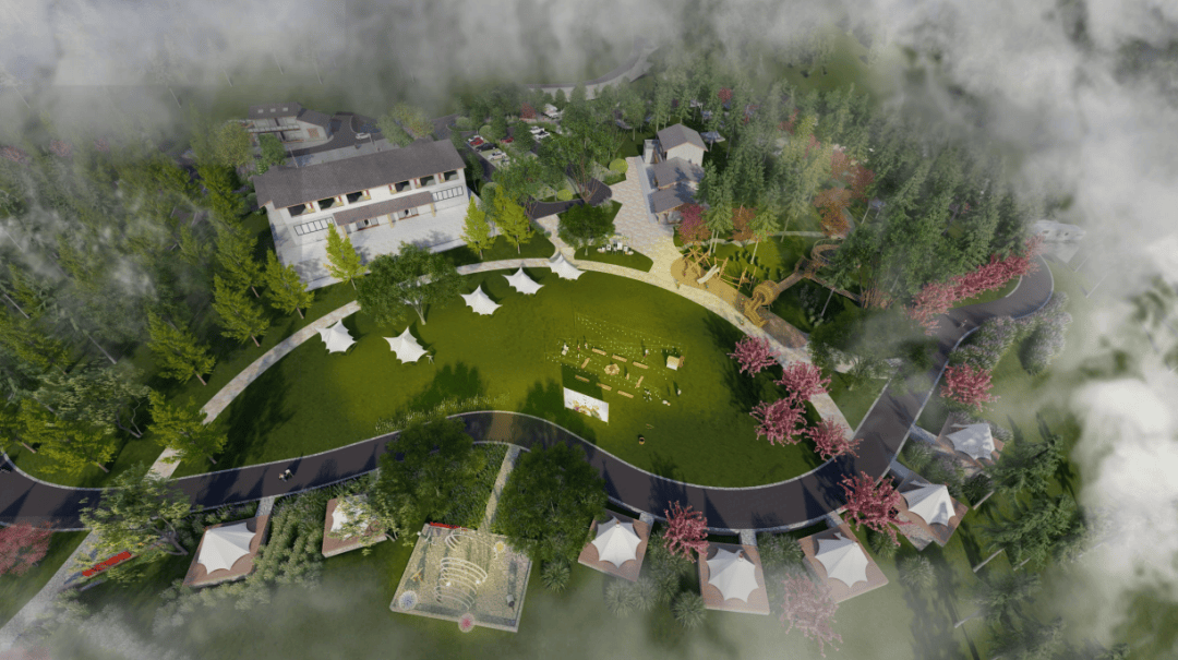 双河乡天星村露营基地预计7月开业运营(图1)