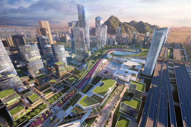 深圳南山鼎胜·金域阳光户型面积约87-130㎡3-4房带精装修交房(图13)