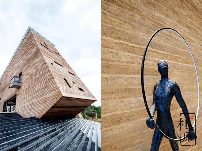 现代建筑夯土墙肌理装饰：人文的纽带情感的寄托(图6)