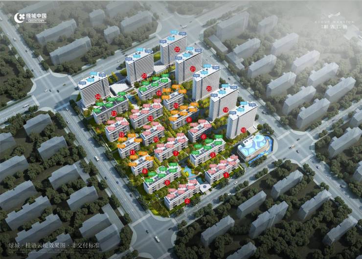 绿城锦庐楼盘-建面110-245㎡买房攻略容积率户型图样板间装修效果(图4)