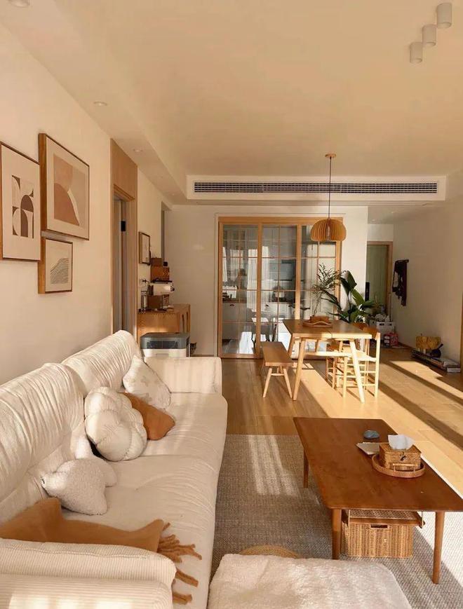 湖北这户人家的装修太惊艳那叫一个清爽治愈网友直呼：简直完美！(图2)