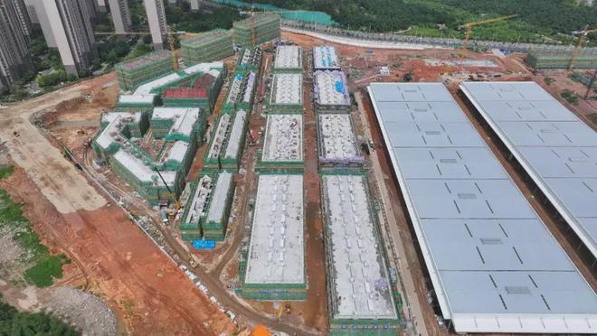 玉湖冷链（揭阳）交易中心交易区封顶(图3)