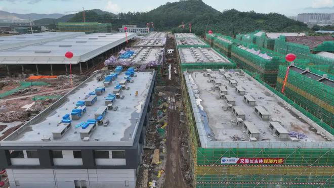 玉湖冷链（揭阳）交易中心交易区封顶(图4)