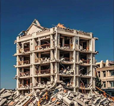 未拆承重墙但装修扰动造成坍塌！(图2)