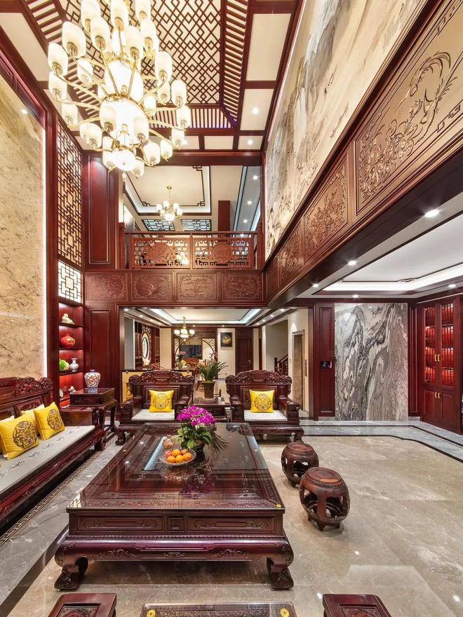 中式室内装修简约与豪华风格欣赏(图8)