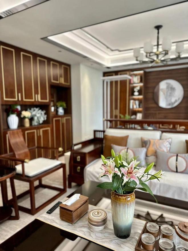 中式室内装修简约与豪华风格欣赏(图4)