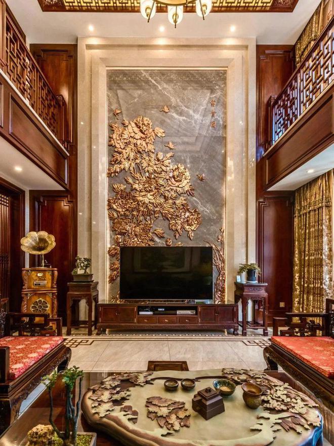 中式室内装修简约与豪华风格欣赏(图9)