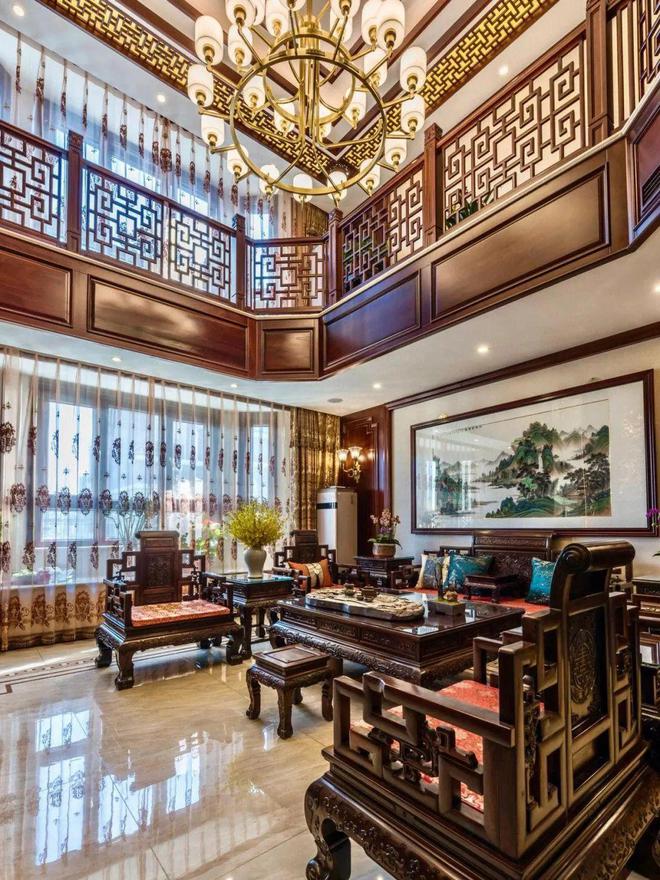 中式室内装修简约与豪华风格欣赏(图10)