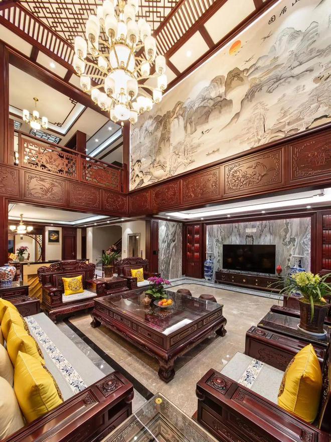 中式室内装修简约与豪华风格欣赏(图7)