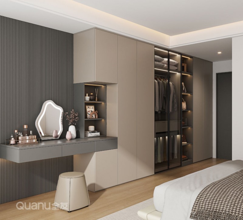 全友家居案例丨96㎡简约风不浪费1㎡实用性绝了!(图6)