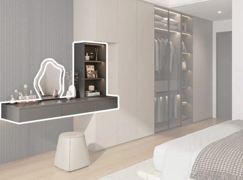 全友家居案例丨96㎡简约风不浪费1㎡实用性绝了!(图7)