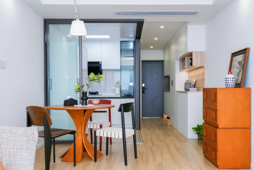 尚海整装小户型装修中古风案例分享:品味生活从这里开始!(图3)