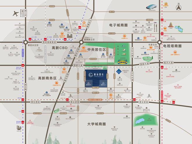 西安(陕建雁南朗境)楼盘▁开发商介绍▁装修效果图▁最新动态(图1)