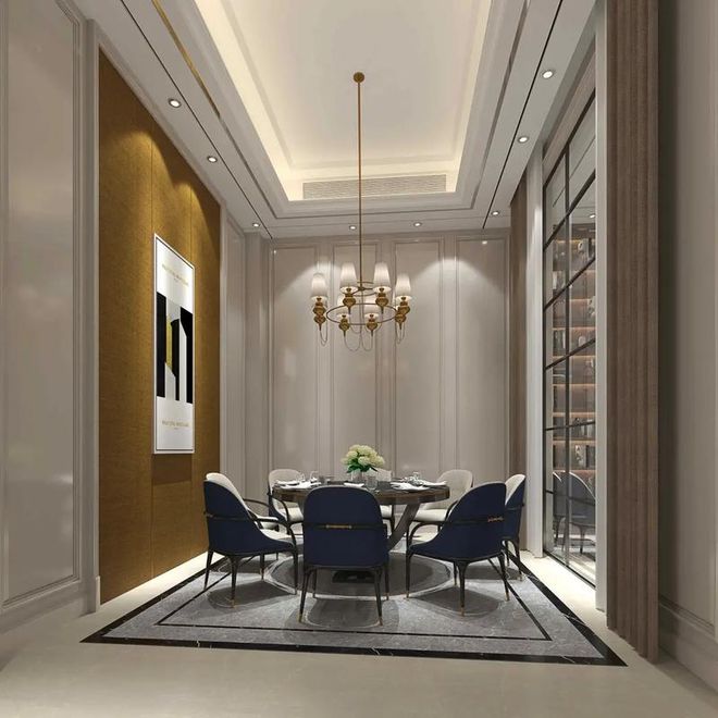 精致包厢:装修效果图中的私密天地(图1)