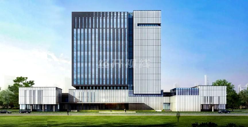 达州东部经开区智能制造标准化厂房综合服务中心预计12月底完工(图1)