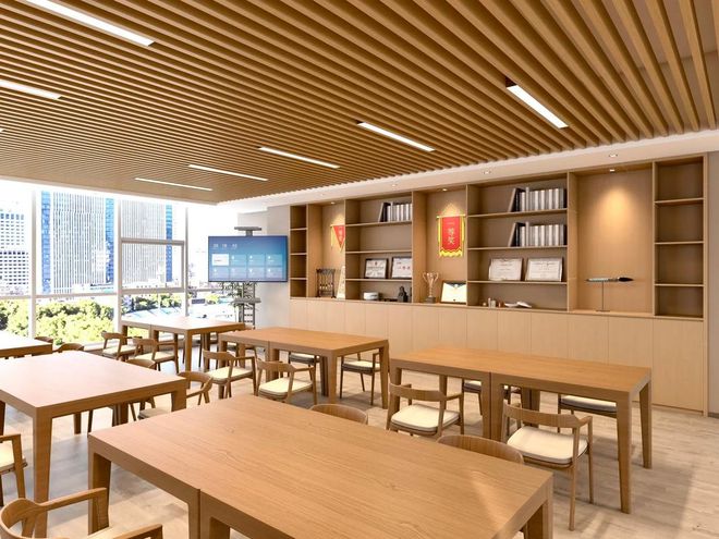 活力空间:活动室装修效果图大放送(图3)