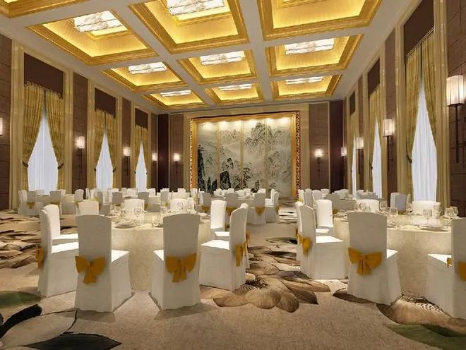 奢华盛宴地：酒店宴会厅装修效果图精选(图3)