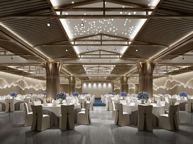 梦幻宴会启航:酒店宴会厅装修效果图揭秘(图3)