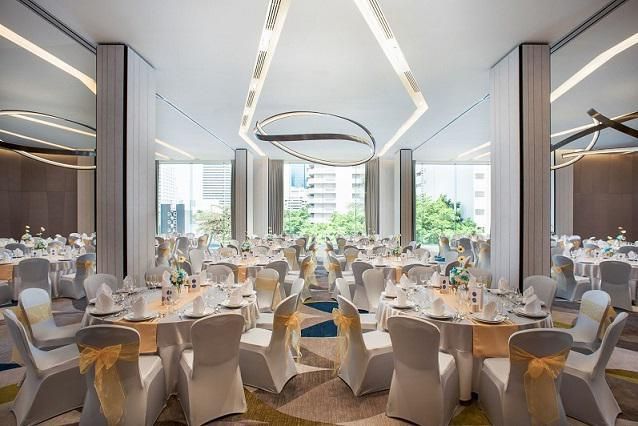 梦幻宴会启航:酒店宴会厅装修效果图揭秘(图1)