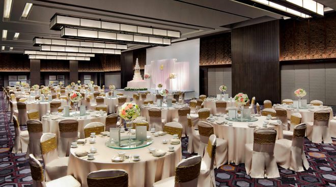 典雅宴会空间：酒店宴会厅装修美图大放送(图1)