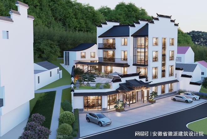 徽派建筑到底有多少种布局方式你知道吗?H型布局了解下。(图1)