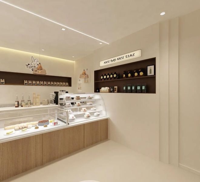 梦幻甜品屋：装修美图带你品味甜蜜时光(图1)