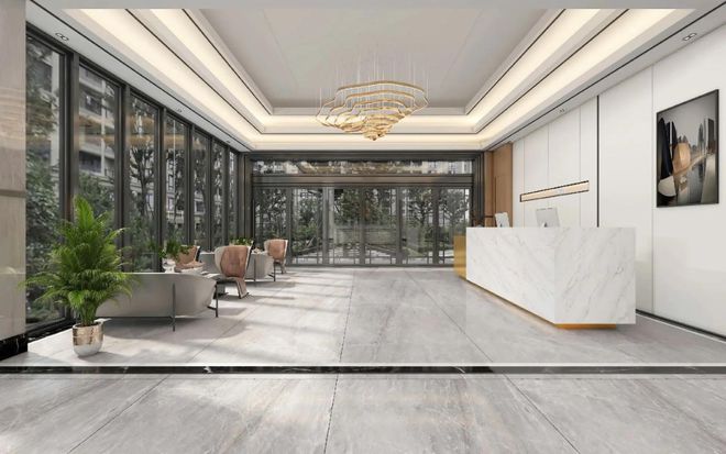 梦想家园起点：售楼处装修效果图精选(图3)