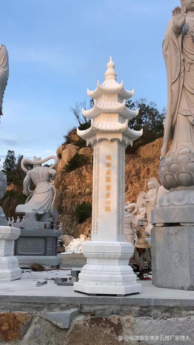 寺庙石雕经幢在古代建筑中的审美特色（多图欣赏）(图3)