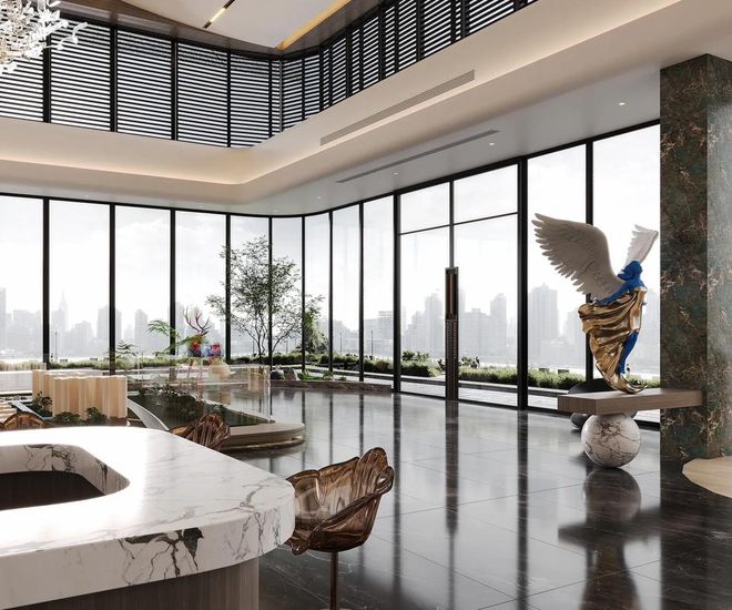 雅致购房空间：售楼处装修设计美图赏析(图1)