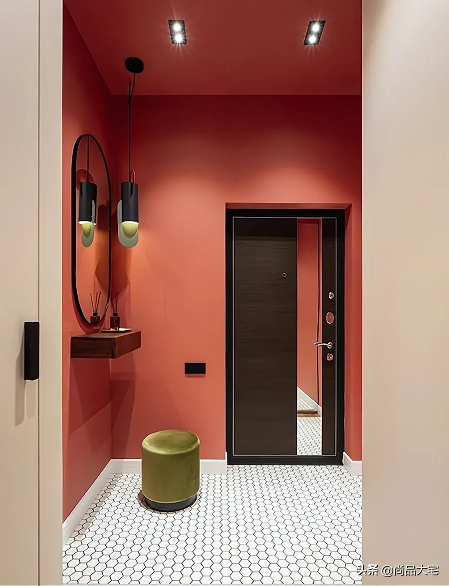 单身小姐姐的32㎡公寓室内打造7大功能区精致大气令人难忘(图3)