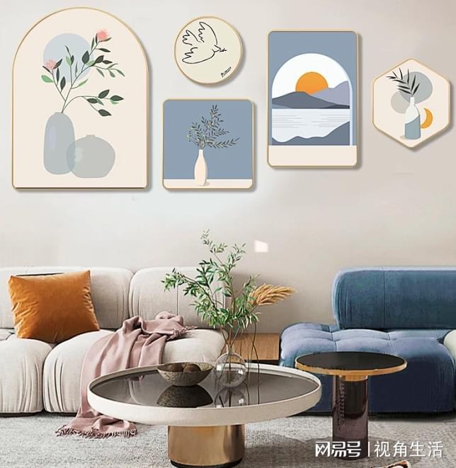 装饰画搭配：点亮居家空间的艺术之光(图1)