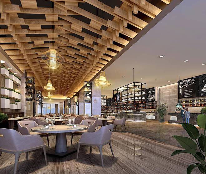 青海昆仑国际会议中心室内装饰方案设计(图4)