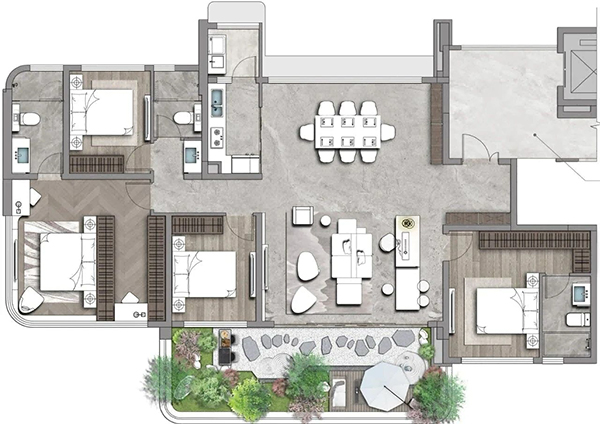 “无花园不改善”保利全新四代宅产品即将亮相(图3)