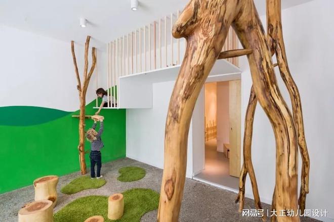 将自然融入设计国外的幼儿园这样做！(图1)