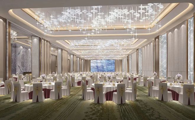 宴会新境界：酒店宴会厅装修美图赏析(图2)