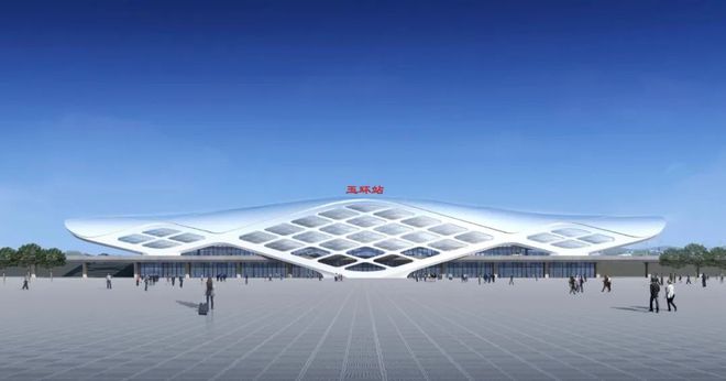 玉环高铁站封顶！(图2)